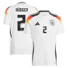 Camisola Alemanha Antonio Rudiger 2 Homen Equipamento 1ª Euro 2024